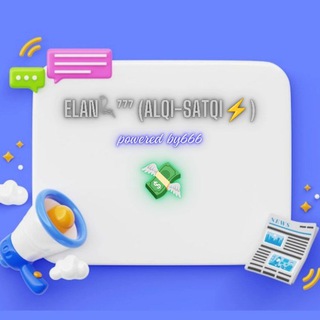 Elan𓆗⁷⁷⁷ (Alqı-Satqı⚡) ⋐⋑