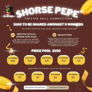 Horse pepe shilling group