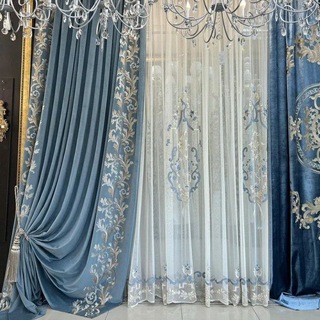 Oqqoʻrgʻon Lux &Yevro stil pardalari