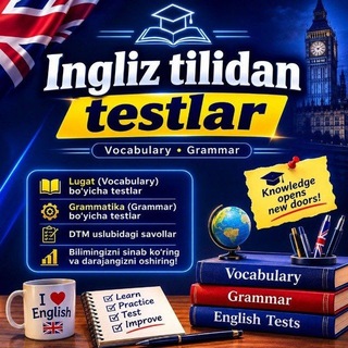 Ingliz tilidan quiz testlar