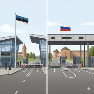 Инфо граница РОСИИ - ЭСТОНИИ (Лухамаа-Шумилкина, Койдула-Куничина Гора, Нарва-Ивангород)