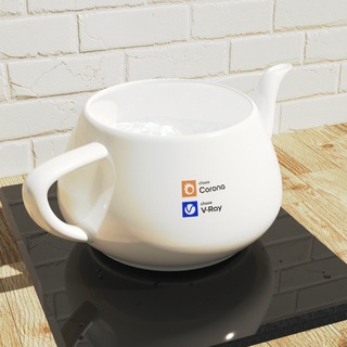 3Ds Max: Corona Render, Vray