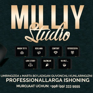 MILLIY Studio | KANAL 🎥