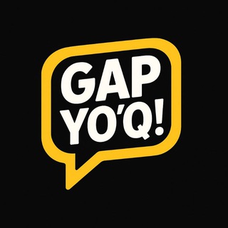 Gap yoq!🎙