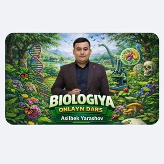 📖📖BIOLOGIYA ONLAYN DARSLAR 🧑‍🎓👩‍🎓