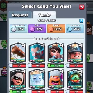TRADE TOKENS