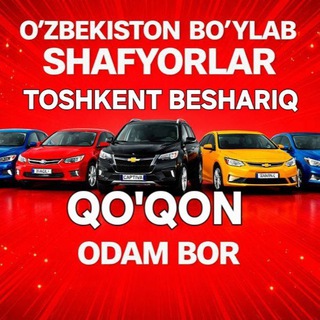 O'ZBEKISTON BO'YLAB TOSHKENT BESHARIQ QO'QON SHAFYORLARI