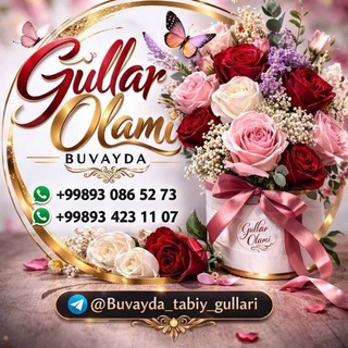 GULLAR OLAMI BUVAYDA 🌺🌸🌹🌷