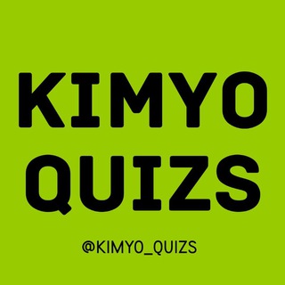KIMYO QUIZ TEST | RASMIY KANAL |
