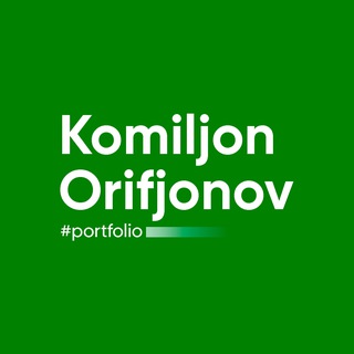 Orifjonov | Portfolio