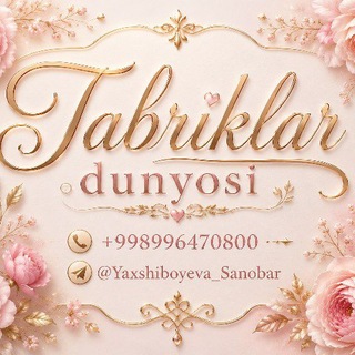 _TABRIKLAR DUNYOSI_
