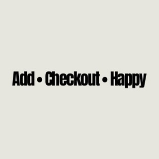 add ,check out , happy!!