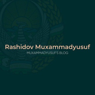 Muhammadyusuf Rashidov | Rasmiy kanal