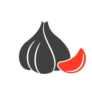 with garlic and pepper