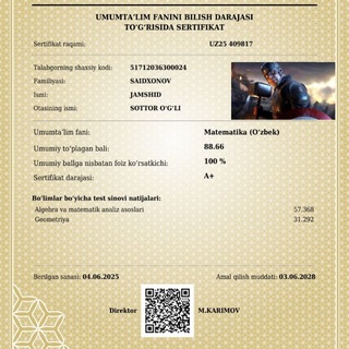 Jamshid Saidxonov
