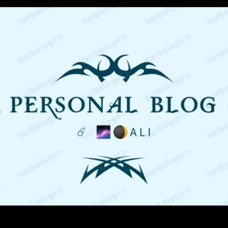 ⚠️PERSONAL BLOG ©️