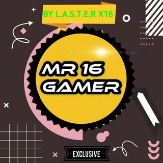 🔶MR 16 GAMER🔶