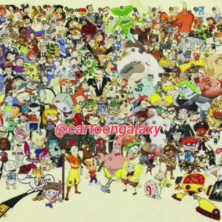 Cartoon galaxy