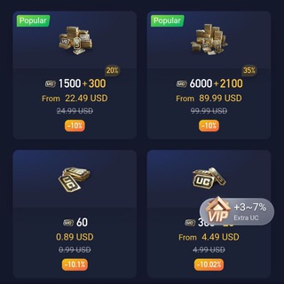 PUBG KR UC PURCHASE