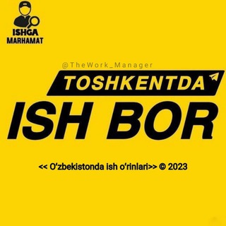 Toshkentda ish bor | Работа в Ташкенте
