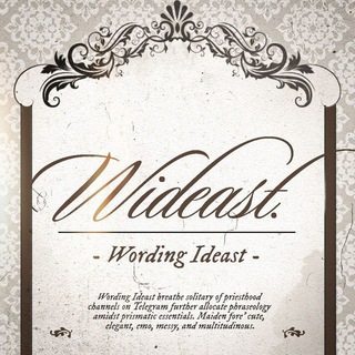 Wording Ideast. 𓂅 ׁ𖥔