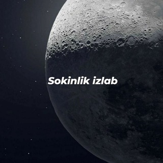 🌘Sokinlik izlab