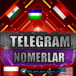 Telegram USA Nomerlar | Arzon Nomerlar