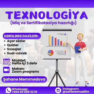 Texnologiya-müzakirə Məmmədova Şahanə 👩‍🏫