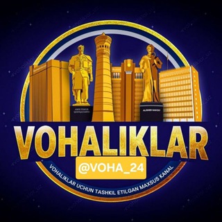 VOHALIKLAR 24 🇺🇿 | Расмий канали