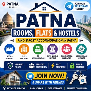 🏠 PATNA Rooms, Flats & Hostels