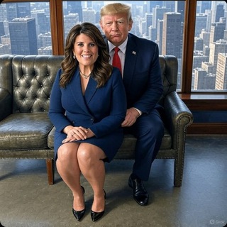 Monica Lewinsky and Donald Trump ML&DT