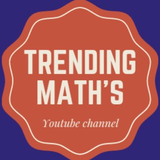 Trending Maths 📚📖🖌