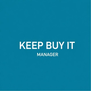 KEEP BUY IT | MANAGER