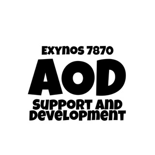 AOD For Exynos7870 Support and Development Group
