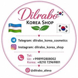 🇰🇷 Dilrabo_Korea_Shop 🇰🇷