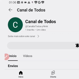 Doação de canais no YouTube