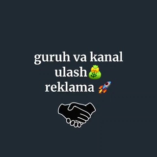Guruh ulash va reklama 〽️