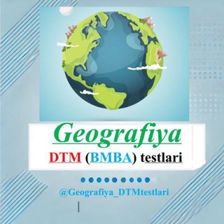 Geografiyadan DTM (BMBA) Testlar.