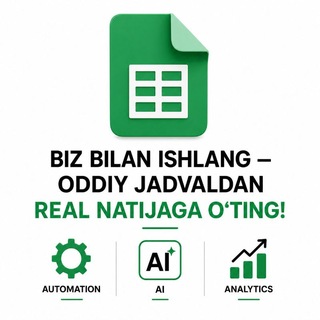 Google Sheets Uzbekistan