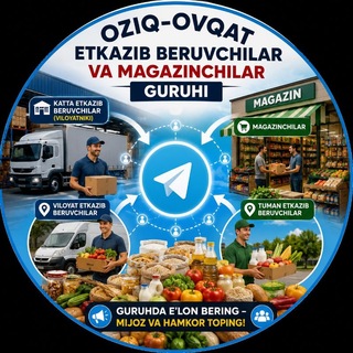 👉 🚚🚚 Oziq-ovqat Savdo va Yetkazib Berish