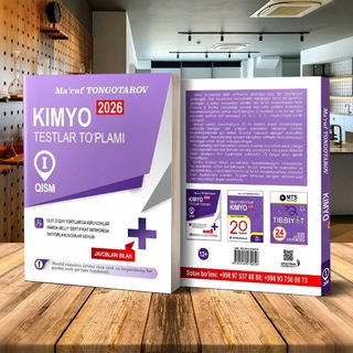 KIMYO MAʼRUF TONGOTAROV 2026 YECHIMLARI