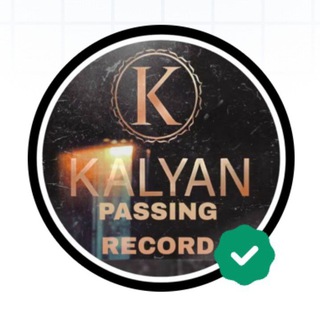 KALYAN PASSING RECORD 🎞