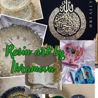 Resin art(Ikramova's sphere)