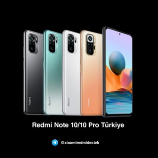Redmi Note 10/10 Pro/10S Türkiye