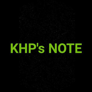 KHP's NOTE