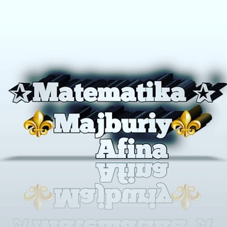 Matematika. Rasmiy Guruh. 🇺🇿📚
