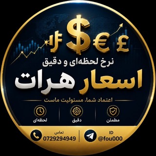 نرخ لحظه اي اسعار هرات