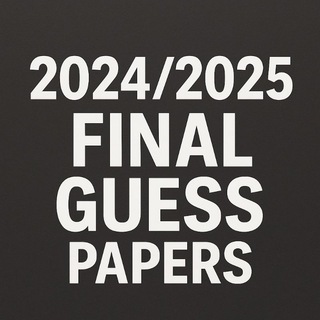 AP 25/24 FINAL/GUESS PAPERS