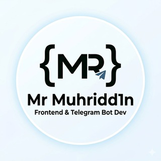 Sayfiddinov Muhriddin 👨🏻‍💻