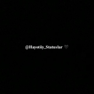 𝐇𝐚𝐲𝐨𝐭𝐢𝐢𝐲 𝐒𝐭𝐚𝐭𝐮𝐬𝐥𝐚𝐫 🖤